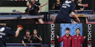 Faites peur à votre adversaire avec des ace consécutifs et votre technique supérieure. Jeux Olympiques 2020 Avec Mo Zhang Et Eugene Wang Table Tennis Canada