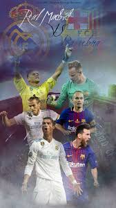 See if scoring leader cristiano ronaldo outplays number two scorer lionel messi. El Clasico Wallpaper Real Madrid Vs Barcelona By Scleaverzer0ne On Deviantart