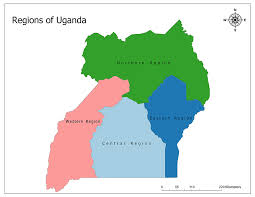 Mapuganda is a registered ngo working in and out of kampala, across uganda, and promotes community mapping, generates. Uganda Map And Regions Mappr