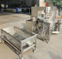 Industrial Popcorn Making Line Popcorn Popping Coating Flavoring 3 in 1  Machine