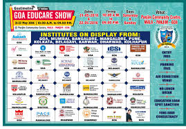 Just 03 Days To Go Goatimelineeducareshow2016 3rd Edition Only For 2 Days Event 21st 22nd May 2016 Saturda Company Secretary Alliance Francaise Education