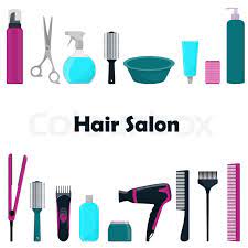 Beautybrands.com offers the best in beauty: Tools And Cosmetic Products For Hair Stock Vector Colourbox