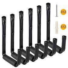 Ihomepark Heavy Duty Garage Storage Utility Hooks With Ju Https Www Amazon Com Dp B07ctfb2cd Ref Cm Sw R Pi Garage Storage Utility Hooks Hanger Organizer