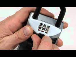 Lock boxes are secure devices used for holding house keys that an agent can access whenever she needs to show a prospective buyer around a seller's home. Master Lock America Latina