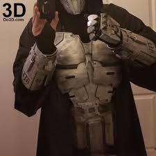 3d Printable Model Sith Acolyte Star Wars Body Armor Print File Format Stl Do3d Com 3d Printable Models Sith Cosplay Star Wars