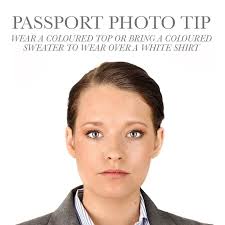 Passport Photo Tip This Would Apply To Winter Photographics Foto Source In 2020 Passport Photo Photo Tips Photo
