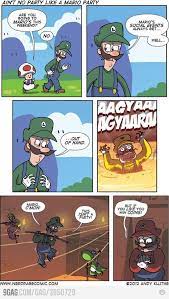 Ain T No Party Like A Mario Party Mario Funny Video Games Funny Mario Party