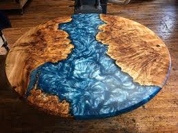 Rustic Designs By Rich On Instagram The Best Of 2018 Handmadefurniture Handmade Custom Round Roundtable T Round Wood Table Epoxy Wood Table Wood Table