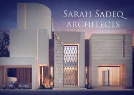 Specializing in interior design, landscaping architecture. Sarah Sadeq Architects Letschat Sarahsadeq Com Sarah Sadeq Architects Modern Villa Design House Front Design