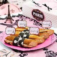 Beneath the crisp, brittle crust of a baguette is an airy crumb and a. Taste Of Paris Food And Drink Ideas Party City