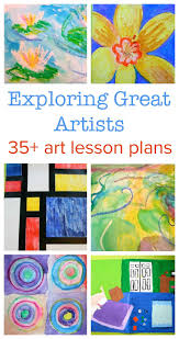 Exploring Great Artists Complete Art Lesson Plans Montessori Art Art Lesson Plans Elementary Art