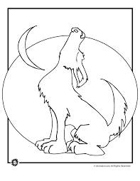 These wolf coloring pages activity will not only interest them to color, but will also help them know the facts associated with various animals. Howling Wolf Coloring Page Woo Jr Kids Activities