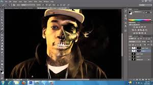 Photoshop Cs6 Tutorial Half Skull Half Human Photoshop Cs6 Learn Photoshop Photoshop