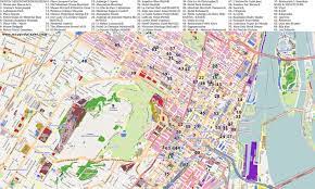 Downtown Tourist Map Tourist Map Short Trip Trip