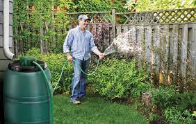 Collect water that is normally sent down storm drains by securing a storage barrel to the end or your roof's downspout. Rain Barrels Save On Water Bills At The Cabin