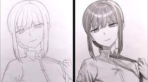 How to Draw Makima - Chainsaw Man - YouTube