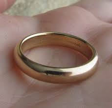 J R Wood And Sons Artcarved Vintage 1950 S Solid 14k 14k Yellow Gold Wedding Band Mens Gold Wedding Band Artcarved Wedding Band