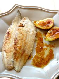 Sole Meuniere Au Jus De Pamplemousse Et Figues Jus De Pamplemousse Figues Cuisine Poisson