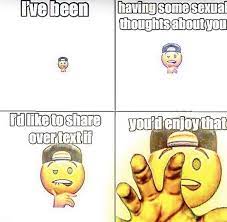 Reactions On Twitter Fuckboy Backwards Hat Biting Lip Emoji I Ve Been Having Some Sexual Thoughts About You I D Like To Share Over Text If You D Enjoy That Getting Closer And Reaching Out