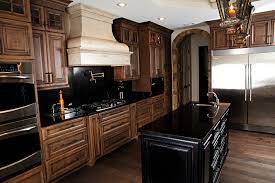 Maybe you would like to learn more about one of these? Dark Brown Cabinets With Black Backsplash Lawson Gallery