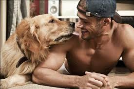 Men Who Love Animals Sexiest Thing Ever Man And Dog Men Dogs