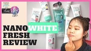 Hydrolysed milk protein, moisturises & smoothes skin. Review Nanowhite Fresh April Tan Youtube