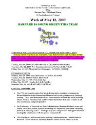 How many days until i turn 18 years old? select your birthday above and find out how many days until you turn xx! The Weekly Word Barnard Early Childhood Center