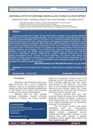 I have done my best to provide you with reliable and honest information based on the latest scientific evidence of its benefits and my personal. Pdf Antifungal Activity Of Eurycoma Longifolia Jack Tongkat Ali Root Extract