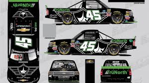 3 ( 13.0%) average start: 2019 Nascar Gander Outdoors Truck Series Paint Schemes Team 45