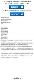 In this video, i go over how to get a fortnite private server with all the skins in the game! Free Fortnite Accounts Email And Password