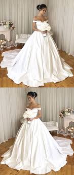 Check spelling or type a new query. Classic Off Shoulder Satin Wedding Dresses Ball Gowns Wedding Dresses Satin Ball Gown Wedding Dress Satin Wedding