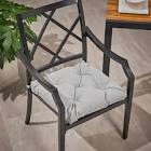 Cytheria Fabric Classic Tufted Outdoor Seat Cushion Location: Outdoor Use Only, Fabric: Light Beige