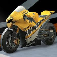 Yamaha Yzr M1 Bike Paper Model Paper Models Paper Crafts Origami Yamaha