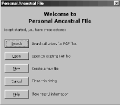 Instructions on how to get started using the personal ancestral file. Tmason1 Com