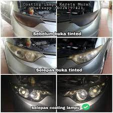Selain itu, ada juga lampu darurat yang menggunakan baterai basah dan harganya lebih murah, namun usia pakainya cenderung lebih pendek terutama kalau tidak sering. Coating Polish Lampu Kereta Murah Kedah Perlis Home Facebook