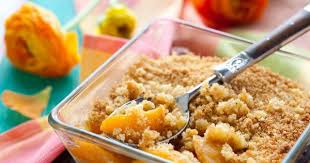 Crumble Des Iles Ananas Mangue Passion Coco Recette Recette Crumble Recette Crumble Peche