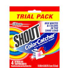 Make sure you do not put the clothing into the dryer as this will make the dye transfer permanent. Shout Color Catcher Protect From Color Bleeding Shout