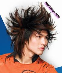 Spiky hairstyles for men with thick hair. Google Image Result For Http Justabouthair Com Punk Hair Style Man Punk Hair Emo Hairstyles For Guys Punk Hair Long Hair Styles Men