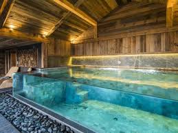 Chalet Des Envers Luxe 5 350m2 Pistes A 200m Sauna Jacuzzi Piscine Interieure Le Grand Bornand Piscine Interieure Spa Luxe Chalet