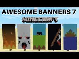 5 Awesome Minecraft Banner Designs With Tutorial 7 Youtube