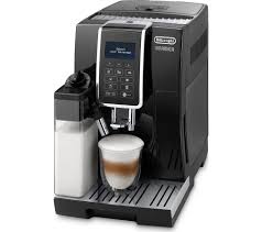 Delonghi Dinamica Ecam 350 55 B Bean To Cup Coffee Machine Black Black 599 00 Currys In 2020 Coffee Machine Automatic Coffee Machine Delonghi