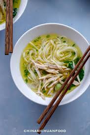 Chinese Chicken Noodle Soup Chinasichuanfood Com Chinese Chicken Noodle Soup Chinese Chicken Soup Recipes