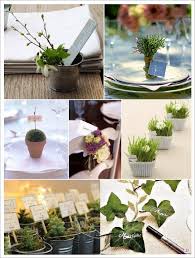 Marque Place Mariage Mariage Vegetal Porte Noms Mariage Idee Mariage Champetre