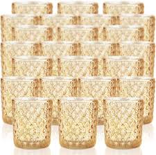 A wide variety of bulk glass candle holders options are available to you, such as use, material, and occasion. Mercury Glass Votive Candle Holder Table Centerpiece Easter Wedding Birthday Decoration For Room Decor Tealight Holders Bulk Shmilmh Studded Gold Glass Candle Holders Set Of 24 Home Kitchen Home Decor Femsa Com