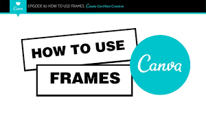 You'll then see the following…. How To Use Frames In Canva Youtube