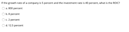 What does the number 800 look like? Solved If The Growth Rate Of A Company Is 5 Percent And T Chegg Com