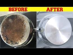 How To Clean Pots Pans Youtube Baking Soda Cleaner Clean Pots Cleaning Pans
