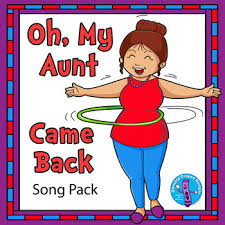 Printable coloring pages for kids of all ages. Oh My Aunt Came Back Song Pack Clip Art Song Cards Coloring Pages