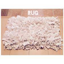 ハンドメイドラグ シャギーラグ ハンドメイド シャギーラグ 手作り