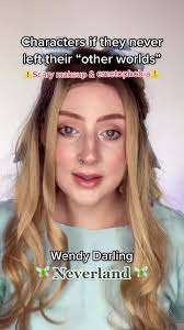 PART 6: Wendy Darling 🧚 THIS IS JUST MAKEUP! #makeup #creativemakeup  #wendydarling #peterpan #wendydarlingcosplay #neverland #disneymakeup